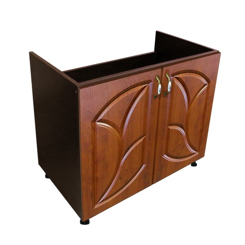 Corp inferior 80 cu 2 usi masca chiuveta Zebra MDF frunza cedru