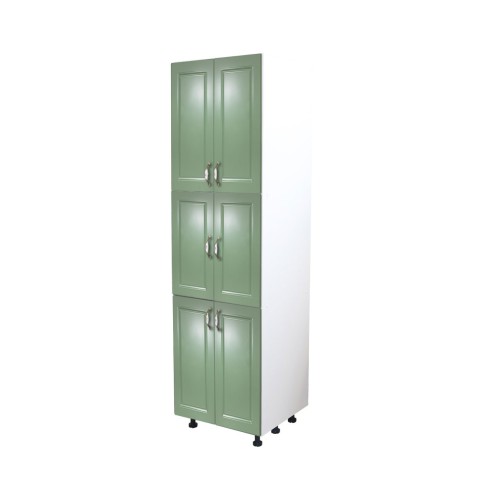 Soldat 60 cu 6 usi Zebra MDF verde drept