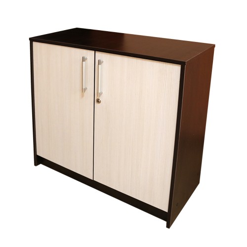 Office Wenge/Ladin Comoda Birou 2 usi 