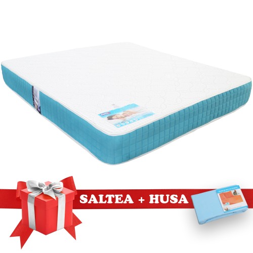 Set Saltea Latex Saltex 1600x1900 + Husa