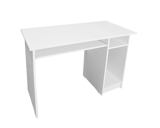 Birou Nero 100, Alb, 100 x 74 x 50 cm