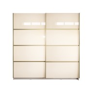 Gold Dulap 2000 Crem cu usi MDF Lucios Gold Dulap 2000 Crem cu usi MDF Lucios