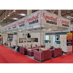 SPECTRAL MOBILA a prezentat, în premieră, produse de tapițerie și mobilier pentru baie
