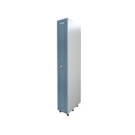 Coloana 30  Zebra Alb /  MDF Albastru drept Coloana 30  Zebra Alb /  MDF Albastru drept