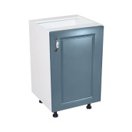Corp inferior 50 cu 1 usa Zebra MDF Albastru drept Corp inferior 50 cu 1 usa Zebra MDF Albastru drept