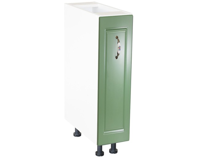 Corp inferior 20 cu 1 usa si cos Jolly Zebra MDF Verde drept