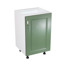 Corp inferior 50 cu 1 usa Zebra MDF Verde drept