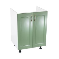 Corp inferior 60 cu 2 usi masca chiuveta Zebra MDF Verde drept Corp inferior 60 cu 2 usi masca chiuveta Zebra MDF Verde drept