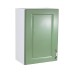 Corp superior 50 cu 1 usa Zebra MDF verde drept