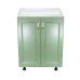Corp inferior 60 cu 2 usi Zebra MDF Verde drept