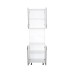 Soldat 60 cu 4 usi cu spatiu cuptor Zebra MDF gri dungi